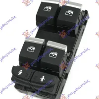 DOOR SWITCH FRONT (Quatern) (Chrome/Black) (10pin)