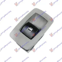 DOOR SWITCH FRONT (& REAR RH=LH) (Grey Cover/Black Button) (3pin)