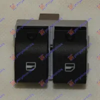 DOOR SWITCH FRONT (Double) (Braun plug) (4DOORS FOR REAR WINDOWS) (4pin)