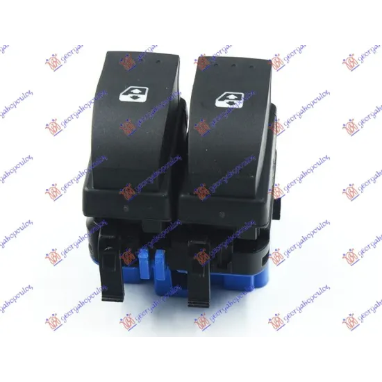 DOOR SWITCH FRONT (FRONT DOORS) (Auto) (Double) (Blue plug) (10pin)