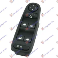 DOOR/MIRROR SWITCH FRONT (Quatern) (9pin)