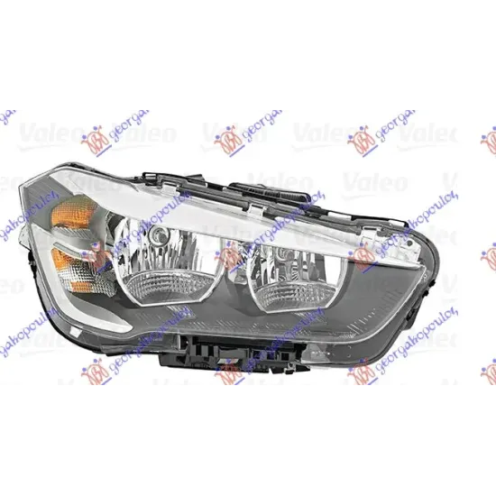 HEAD LAMP ELECTRICAL W/LED DRL (VALEO)