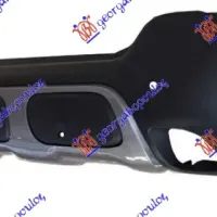 REAR BUMPER LOWER BLACK (WITH PDS)