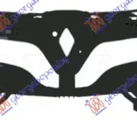 FRONT BUMPER UPPER PLASTIC REINFORCEMENT