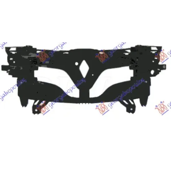 FRONT BUMPER UPPER PLASTIC REINFORCEMENT