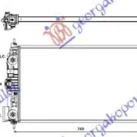 RADIATOR 2.0 CDTi (68x39) AUTOMATIC (KOYO)