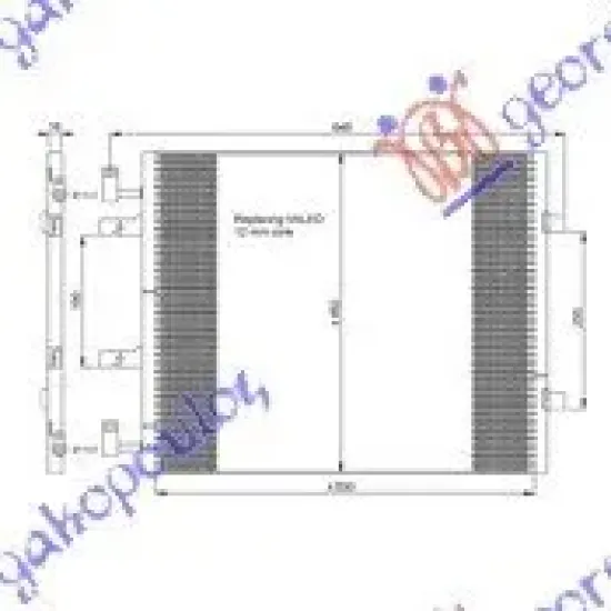 CONDENSOR 2,0 DCi 06-08 (54x46)