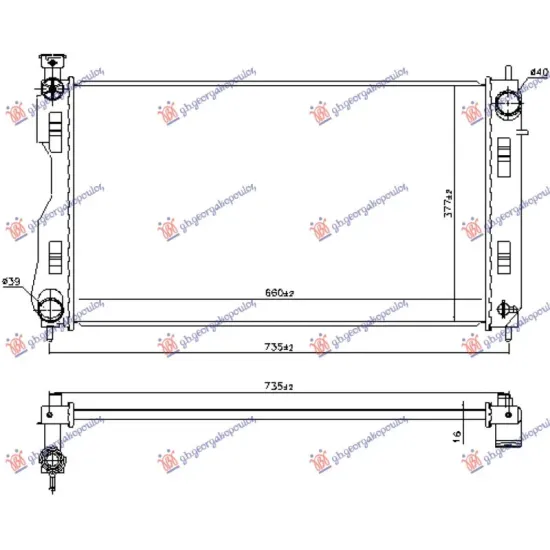 RADIATOR PETROL-HYBRID 2.0 (660x377)