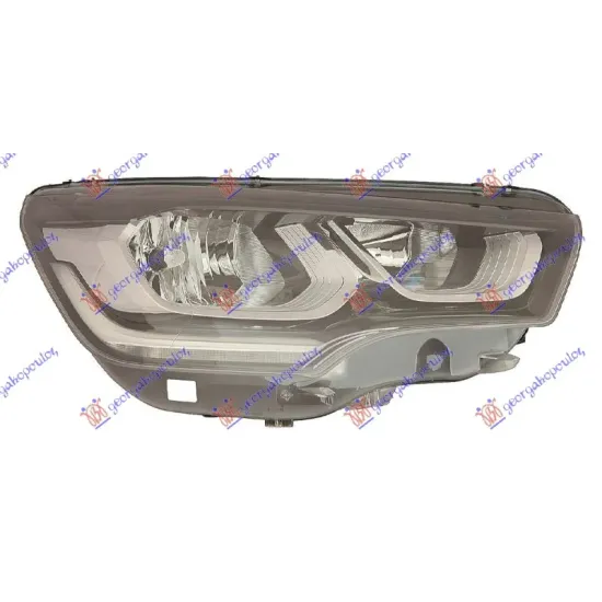 HEAD LAMP ELECTRICAL W/LED DRL (E) 2015- (DEPO)