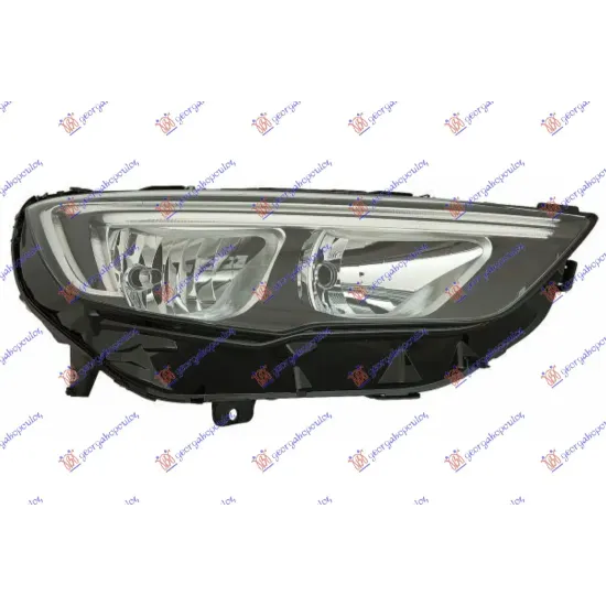 HEAD LAMP ELECTRICAL CHROME (H7/H7) W/LED DRL (E) (DEPO) HEAD LAMP ELECTRICAL CHROME (H7/H7) W/LED DRL (E) (DEPO)