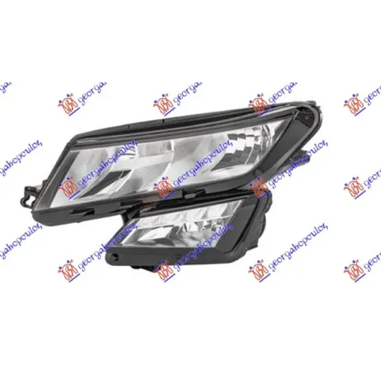 HEAD LAMP ELECTRICAL W/LED DRL (HELLA)