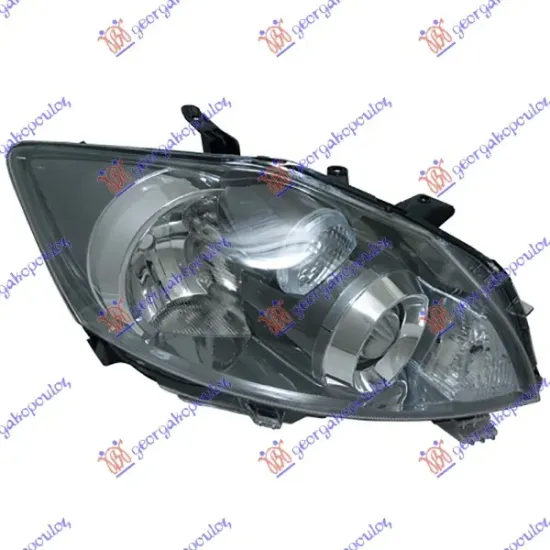 HEAD LAMP ELECTRICAL DARK GRAY (E) (DEPO)