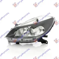 HEAD LAMP ELECTRICAL (WITH FOG LAMP) BLACK MIRROR (WITH REGULATOR) (E) (DEPO)