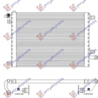 RADIATOR SUPLIMENTAR 2.0 TURBO BENZINĂ (590x465x26)