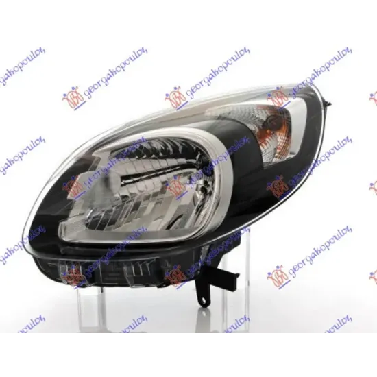 HEAD LAMP ELECTRICAL BLACK (E) (DEPO)