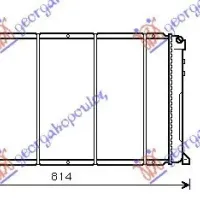 RADIATOR 1.9-2.5-2.8DTi DIESEL +/- A/C (729x399) -03