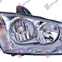 HEAD LAMP (CHROME) (E) (DEPO)