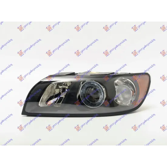 HEAD LAMP XENON BLACK (WITH MOTOR) (E) (DEPO)