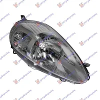 HEAD LAMP ELECTRICAL CHROME -2008 (E) (YELLOW OR WHITE .PLUG) (TYC)