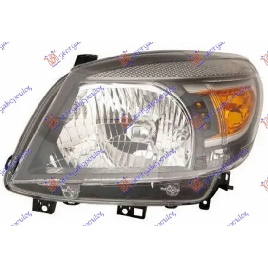 HEAD LAMP ELECTRICAL BLACK (E) (DEPO)