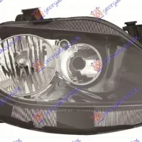 HEAD LAMP (TWIN REFLECTOR) BLACK (E) (TYC)