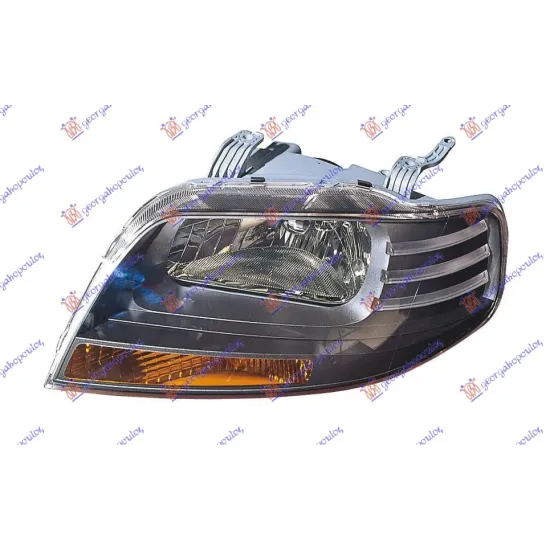 HEAD LAMP ELECTRICAL 3/5D 2007-2008 BLACK (E) (DEPO)