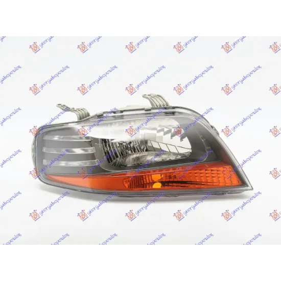 HEAD LAMP ELECTRICAL 3/5D -2007 BLACK (E) (DEPO)