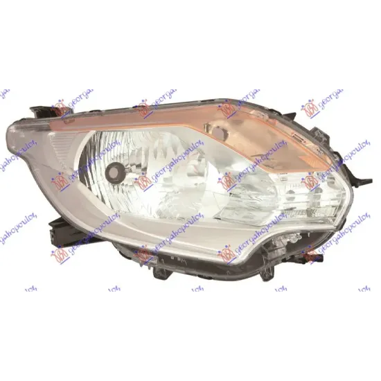 HEAD LAMP MANUAL/ELECTRICAL CHROME (E) (DEPO)