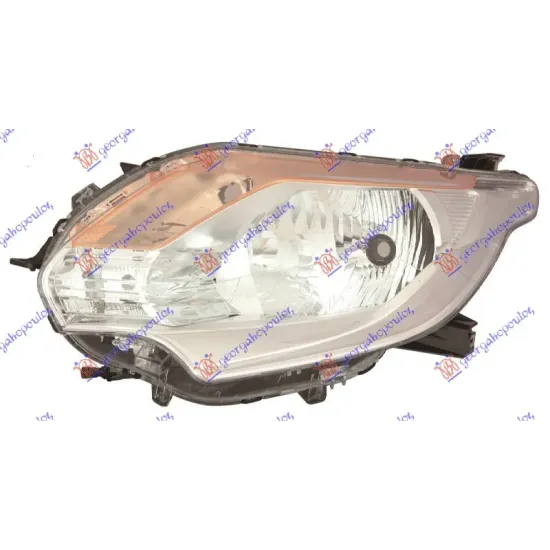 HEAD LAMP MANUAL/ELECTRICAL CHROME (E) (DEPO)