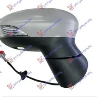 OGLINZI RETROVIZOARE ELECTRICE ÎNCĂLZITE GRUNDUITE (CU LAMPĂ) & (CU LAMPĂ SEC.) (8 PINI) (STICLĂ ASFERICĂ)