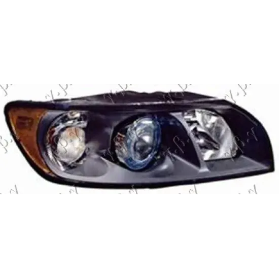 HEAD LAMP XENON BLACK (WITH MOTOR) (E) (DEPO)