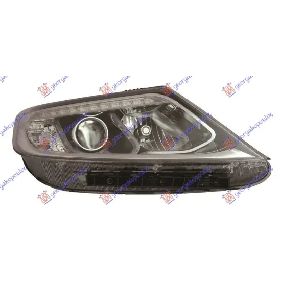 HEAD LAMP ELECTRICAL (H7/H7) W/LED DRL (E) (DEPO)