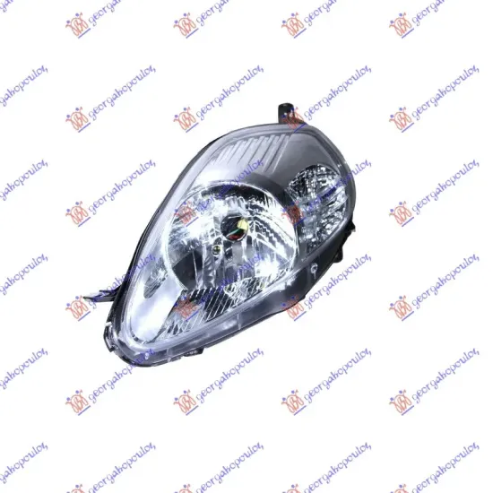 HEAD LAMP ELECTRICAL CHROME 2008- (PURPLE OR BLACK PLUG) (E) (DEPO) HEAD LAMP ELECTRICAL CHROME 2008- (PURPLE OR BLACK PLUG) (E) (DEPO)
