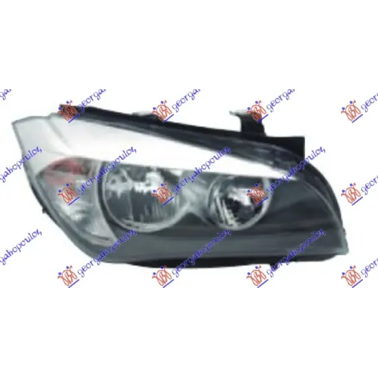 HEAD LAMP ELECTRICAL BLACK (H7/H15) (E) (TYC)
