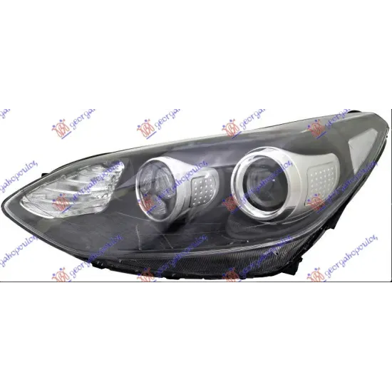 HEAD LAMP ELECTRICAL WITH DRL (E) (DEPO)