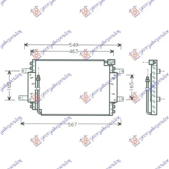 CONDENSOR -93 ALL MOD (43,7x33,5x2,6)