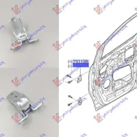 FRONT DOOR HINGE UPPER