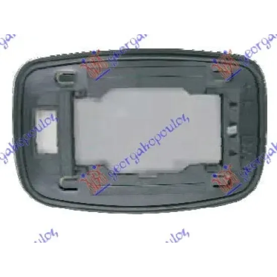 DOOR MIRROR GLASS 1994- (SQUARE BASE) (CONVEX GLASS)