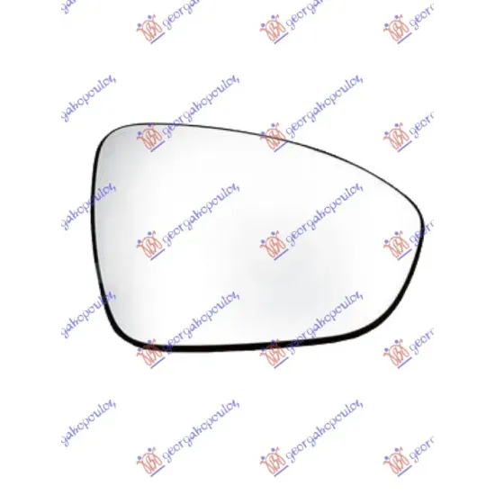 DOOR MIRROR GLASS HEATED (CONVEX GLASS)