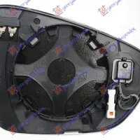 DOOR MIRROR GLASS HEATED (WITH BLIS) (CONVEX GLASS)