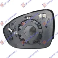 DOOR MIRROR GLASS HEATED (WITH BLIS) (CONVEX GLASS)