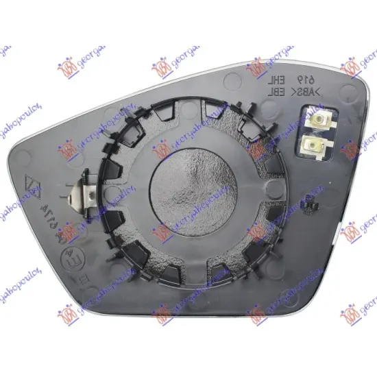 DOOR MIRROR GLASS HEATED (CONVEX GLASS)