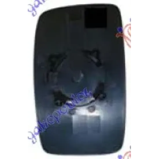 DOOR MIRROR GLASS HEATED SINGLE (CONVEX GLASS)