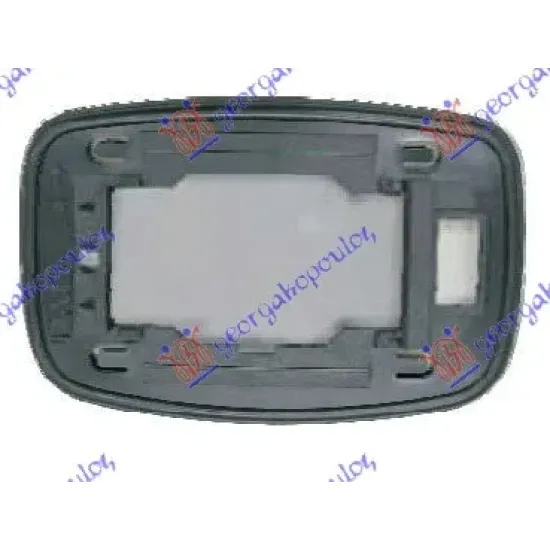 DOOR MIRROR GLASS 1994- (SQUARE BASE) (CONVEX GLASS)