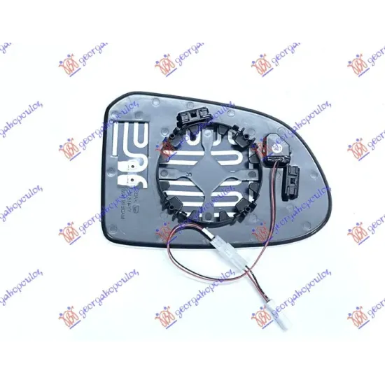 DOOR MIRROR GLASS HEATED (WITH BLIS) (FLATGLASS)