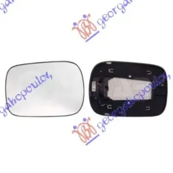 DOOR MIRROR GLASS HEATED -2005 (CONVEX GLASS)