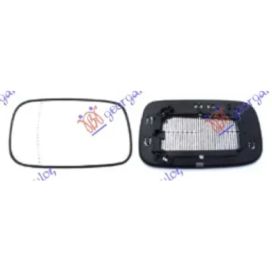 DOOR MIRROR GLASS HEATED (CONVEX GLASS)