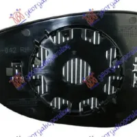 DOOR MIRROR GLASS HEATED (ASPHERICAL GLASS)