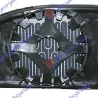 DOOR MIRROR GLASS (ROUND BASE) FIXATION) (CONVEX GLASS)