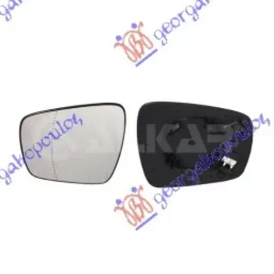 DOOR MIRROR GLASS HEATED